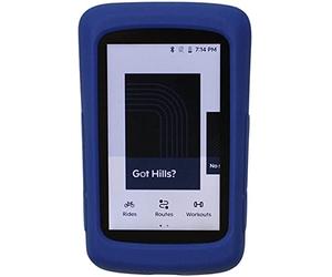 TUFF LUV Coque en silicone compatible avec Hammerhead Karoo 2, bleu