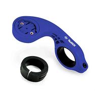 TUFF LUV Élargi Prämie Fixation Avant/Ordinateur de Guidon Support Mount pour Tout Garmin Edge/Plus/Explore/Touring [Bleu]