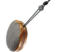 TUFF LUV Étui de transport pour haut-parleur Bluetooth Bang & Olufsen BeoPlay A1 (1ère et 2ème génération)] - Pochette de transport en tweed à chevrons de qualité supérieure