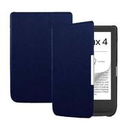 TUFF LUV Étui folio compatible avec PocketBook Basic Lux 4 - Housse de protection fine avec fermeture magnétique et fonction veille (bleu)