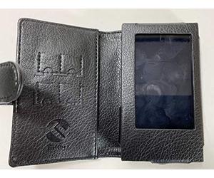 TUFF LUV Étui Housse en Similicuir pour FiiO M7 (1st Gen) - Noir