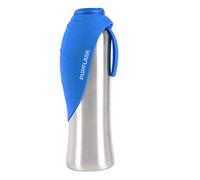 Tuff Pupper | Grande bouteille d'eau pour chien | 27 ou 40 OZ en acier inoxydable | Distributeur d'eau pratique| Bol d'eau de voyage pour chiot | Bouteille d'eau portable (40 oz, Nebulas Blue)