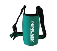 Tuff Pupper PupFlask Porte-Bouteille d'eau isolé en néoprène pour Chien avec Large bandoulière réglable, idéal pour Les Voyages, la randonnée, Porte-Bouteille d'eau Portable pour Animal Domestique