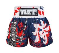 Tuff Sport Short de Boxe Muay Thai, Style Traditionnel, MMA, entraînement, Kickboxing, Tuf-MS661-BLK, Taille XL