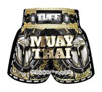 Tuff Sport Shorts de Muay Thai Femmes Unisexe-Adultes Enfants Marron (S) - MSC105 Tora Mori à Kingyo, XL