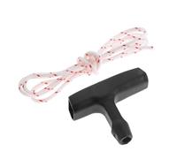 Tuffgrip Starter Rope Set - Câble d'extraction robuste - Chaîne de moteur haute résistance | Corde de remplacement de tondeuse à gazon premium avec poignée non glissante, câble de démarrage