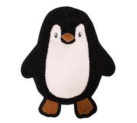 Tufflove Jouet en Forme de Pingouin pour Chiens - Jouet en Peluche texturée de Luxe, sans Rembourrage, extérieur Doux, Coutures renforcées et couineur protégé, Design Durable, pour Chiens de Petite