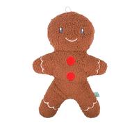 Tufflove Jouet en Pain d'épices pour Chiens - Jouet en Peluche texturée de Luxe, extérieur Doux et câlin, Coutures renforcées et couineur protégé, Design Durable, pour Chiens de Petite, Moyenne et