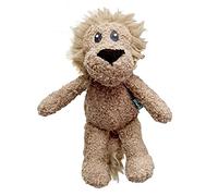 Tufflove Lion en Peluche de Luxe pour Chiens de Petite et Moyenne Taille, Jouet pour Chiens et Chiots de Petite et Moyenne Taille, Marron