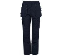 TuffStuff - Pantalon de travail long Proflex - Tour de taille de 96,5 cm - Pantalon cargo bleu marine - Coupe ajustée - Tissu entièrement extensible - Triple couture - Confortable et durable - Dispose