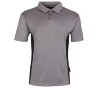 TuffStuff - Polo Elite - Polo - Léger - Respirant - Séchage rapide - Évacuation de l'humidité - Chemises de travail pour homme - Polo 170 g/m² - Polo pour homme, gris, L