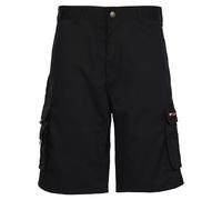 Tuffstuff Pro Work Shorts Cargos Combat Ceinture Boucles Toile Noir Bleu