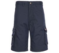 Tuffstuff Pro Work Shorts Cargos Combat Ceinture Boucles Toile Noir Bleu