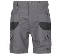 TuffStuff - Short de travail Elite - Taille de 96,5 cm - Short cargo - Short de travail gris - Short de travail pour homme - Coutures triples - Short cargo pour homme