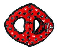 Tuffy Jouet Chien Ultimate 3 Way Ring Rouge Paw