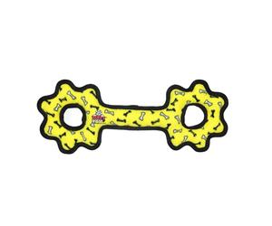 Tuffy Jouet Chien Ultimate Tug-O-Gear Jaune Os