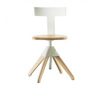 Magis Tuffy The Wild Bunch - Chaise blanc H: 71-90cm /Hauteur de selle: 42-61cm