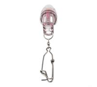 Tufgo Lumière de pêche sous-marine submersible double mode stable pour flash LED Leurre pour la pêche nocturne en mer profonde 25 cm (toujours sur rouge)