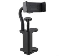 Tufgo Support de smartphone pour tête de guitare - Bras rotatif pour leçons vidéo et streaming en direct - Convient pour une épaisseur de 6 cm à 10,5 cm