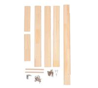 Tufting Frame Raping Fabrication 35.4x35.4In Assemblage Easy Assemblage en bois Durable Tufting Cadre Tapestry DIY Crafts Maison