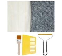Tufting - Tissu de recul - Tapis à grille marquée - Tissu durable antidérapant avec grande feuille - Idéal pour les débutants et les amateurs