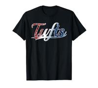 Tufts Medford MA Patriotic Red White Blue Design T-Shirt