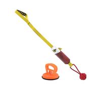 Tug E Nuff - Balle sonore couineuse pour stimulation mentale, jouet d'enrichissement pour chiot pour le nettoyage des dents | Soulagement de l'ennui intérieur et extérieur - Jeu d'activité interactif