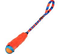 Tug-E-Nuff - Fauxtastic PowerBall Bungee | Jouet à Tirer élastique Durable pour Chiens | Tug Chien idéal pour Le Dressage interactif des Chiens | Boudin Mordant Chien