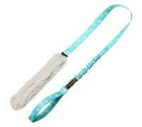 Tug-E-Nuff Jouet à tirer durable pour chien (motif bleu sarcelle)