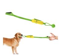 Tug_E_Nuff | Jouets en corde pour chien | Bunggee Fauxtastic PowerrBall | Jouet à mâcher pour chien | Balle en coton pour chiot - Accessoire de dentition pour les mâcheurs agressifs, l'ennui et les