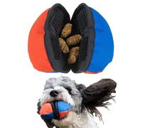 Tug-E-Nuff Dog Gear, La Palourde | Jouet Distributeur de Friandises pour Chien Compact avec Mécanisme d'Ouverture Astucieux | Tug Chien Conforme à la Poche et Taille 4,5 Pouces | Boudin Mordant Chien