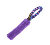 Tug-E-Nuff Pocket Fauxtastic Jouet élastique durable pour chiens de dressage interactif et chiens de tous âges - 33 cm (motif violet)