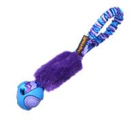 Tug-E-Nuff PowerBall Fauxtastic - Jouet à tirer au format de poche - Jouet à tirer élastique durable pour chiens - Idéal pour le dressage interactif des chiens de tous âges - En fausse fourrure