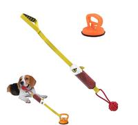 Tug Of War Jouet pour chien - 90 x 7 x 1,5 cm - Ventouse couinante à mâcher | Jouet interactif pour chien pour soulager l'ennui et le dressage, jouets pour chiens pour l'intérieur et l'extérieur