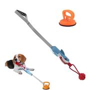 Tug Of War Jouet pour chien - Corde en coton et caoutchouc nylon | Jouet d'entraînement couineur pour le nettoyage des dents | Jouets interactifs pour animaux de compagnie pour nettoyer les dents de