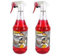 Tuga Lot de 2 nettoyants pour jantes en aluminium 1 l
