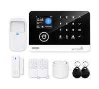 TUGARD Système d'Alarme pour la Sécurité de la Maison, Système d'Alarme de Sécurité de la Maison Intelligente, Kit de 8 Pièces pour la Sécurité des Personnes âgées et des Enfants, Alerte Téléphonique