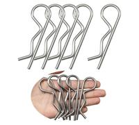 Tugermoola Lot de 5 goupilles fendues en acier inoxydable 304 M3,5 x 75 très résistantes OLA031-3,5 x 75