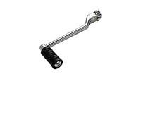 TUHBCX Leviers changement vitesse moto Pour Street Glide Road King1984-2016 Moto Inner Shift Shifter Bras Tige Levier Arbre Pédale Levier vitesse gauche(Chrome,Blanc)