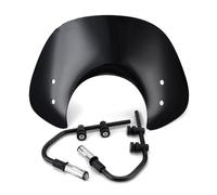 TUHBCX Moto Pare-Brise pour Piaggio pour LX50 LX125 LX150 GT200 pour GTS125 pour GTS250 pour GTS300 Moto Pare-Brise Déflecteur Vent Spoiler Extension(1 UK)