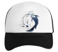 Tui and La - Yin & Yang Koi Fish Casquette Classique De Baseball pour Filles pour Garçons Cap Kids Boys Girls