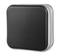 tui CD Siveit, capacit de 40 CD/DVD, portefeuille en plastique rigide, bo tiers de rangement pour disques DVD, classeur pour voiture, maison,