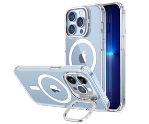 tui classique avec b quille HaloLock compatible avec iPhone 13 Pro Max, tui compatible MagSafe avec support,