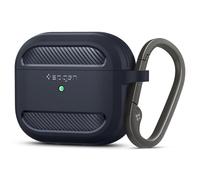 tui de protection Spigen Rugged Armor con u pour Airpods 3e g n ration avec porte-cl s (2021) [Protection double couche durable]