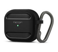 tui de protection Spigen Rugged Armor con u pour Airpods 3e g n ration avec porte-cl s (2021) [Protection double couche durable]
