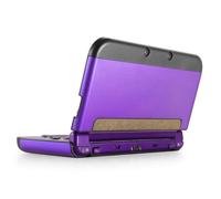 tui de protection TNP compatible avec Nintendo New 3DS XL LL 2015 Violet - Coque de protection int grale en plastique et aluminium, coque rigide