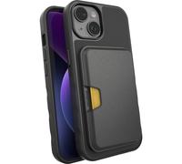 tui fin Smartish pour iPhone 15 avec portefeuille pour iPhone MagSafe Gripmunk Coque fine compatible MagSafe + porte-cartes magn tique amovi