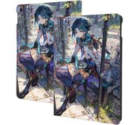 ¿¿Tui Genshin Shou Pour Ipad 7e (10,2 Pouces) Protection En Tpu Souple Et R¿¿Sistant Aux Chocs, Angle De Support R¿¿Glable, Veille/R¿¿Veil Automatique