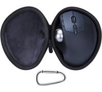 Tui Housse Cas Compatible Avec Logitech Mx Ergo/Ergo M575 Trackball Souris Sans Fil Noir