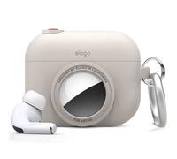tui instantan Elago compatible avec les AirPods Pro, compatible avec AirTag, design classique, porte-cl s inclus [dispositif de suivi non inclu